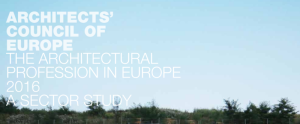 Estudio Sectorial del Consejo de Arquitectos de Europa