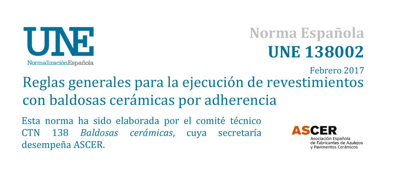 UNE 138002